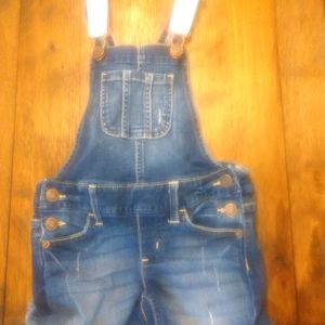 Little girl shortalls